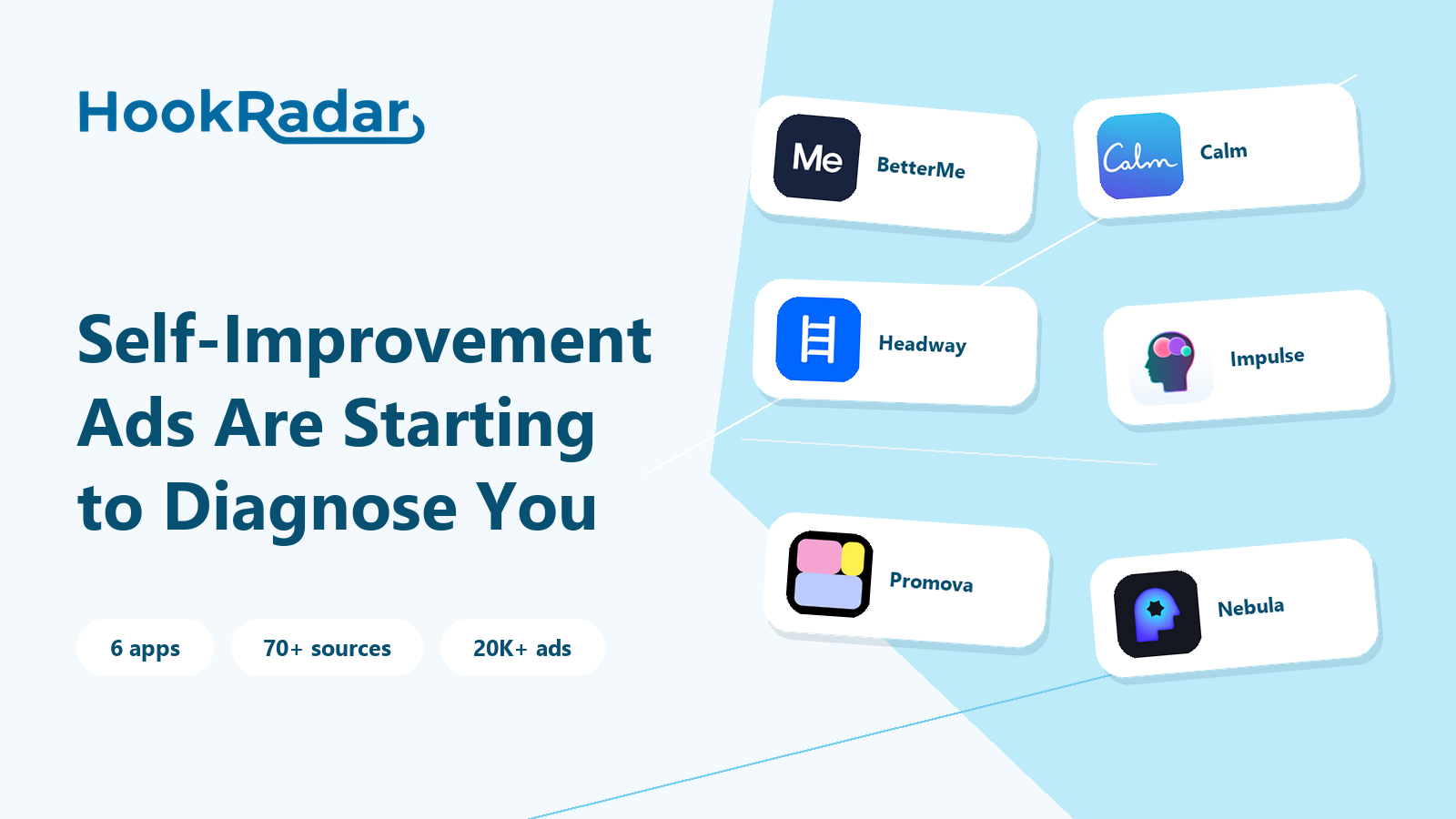 Wellness app paid ads and TikTok creative examples